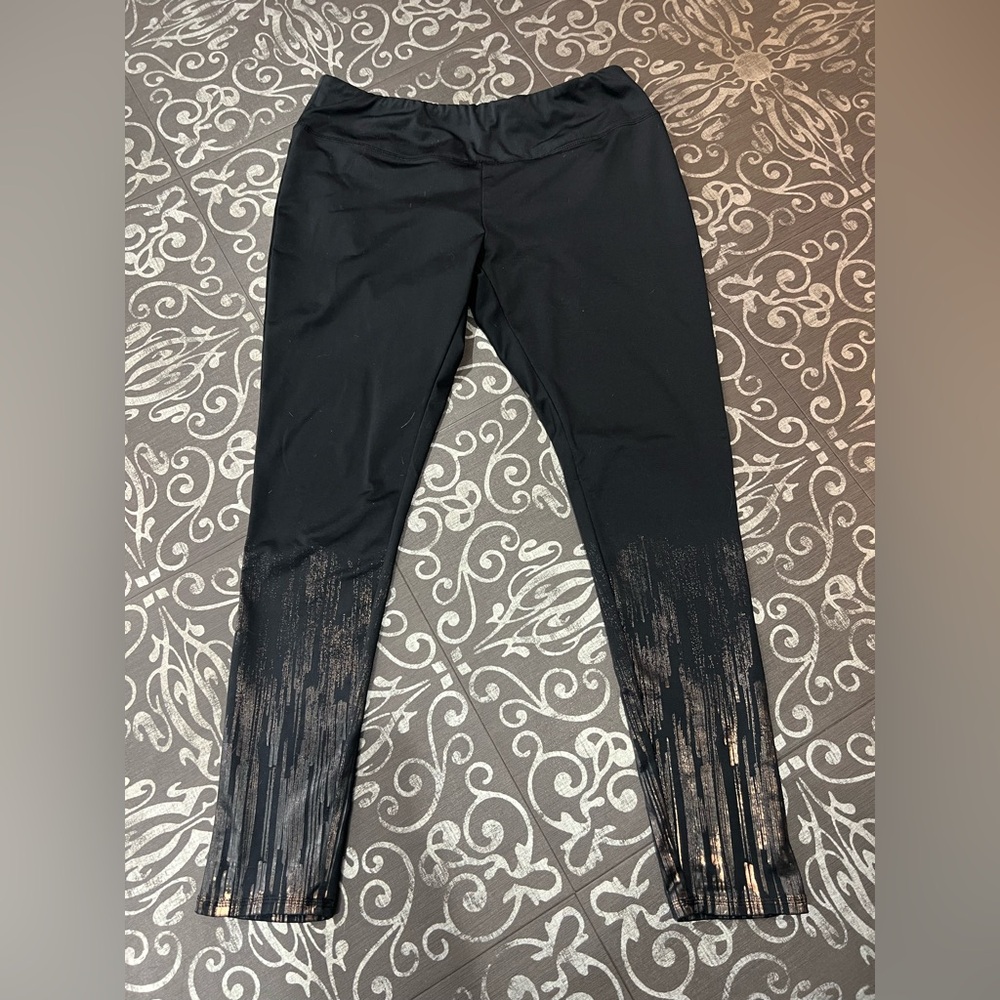 Maurices Black Activewear Leggings